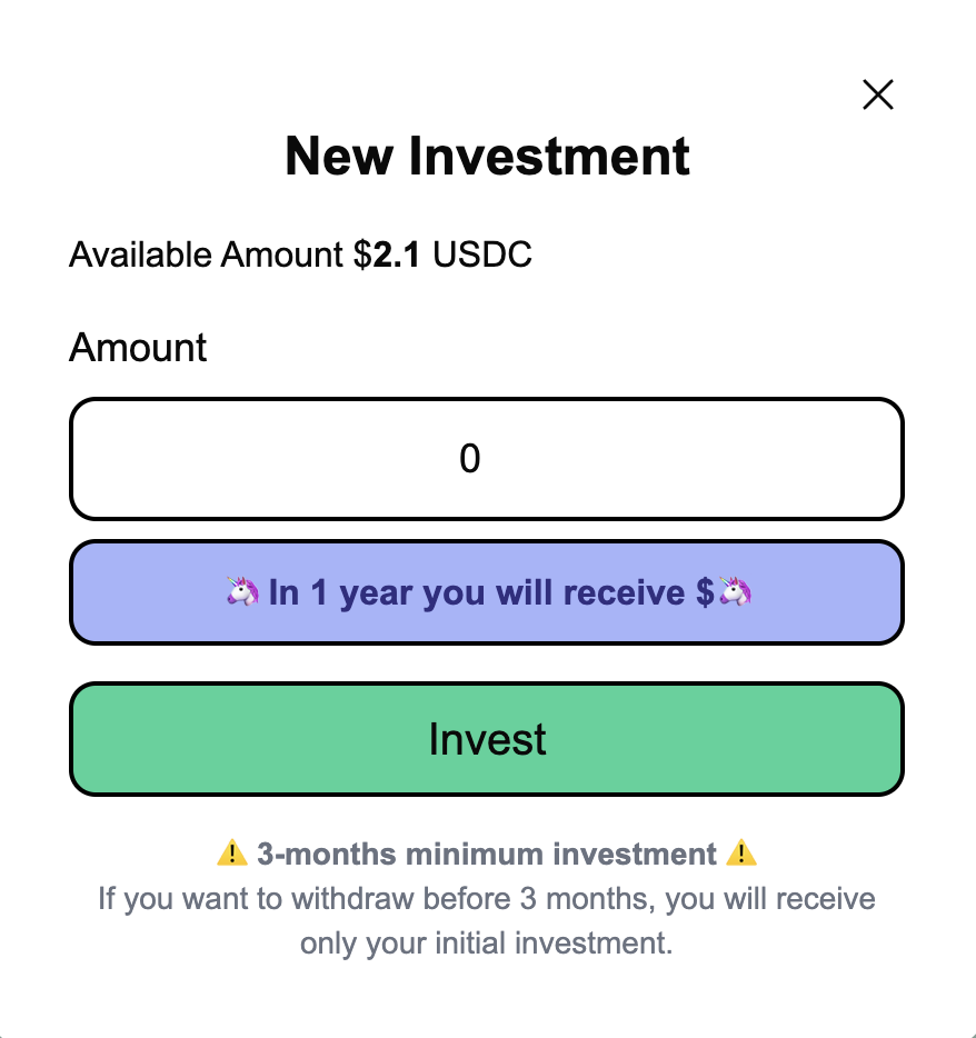 New Investment
